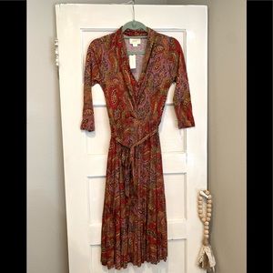 Maeve (Anthropologie) Paisley Midi Dress